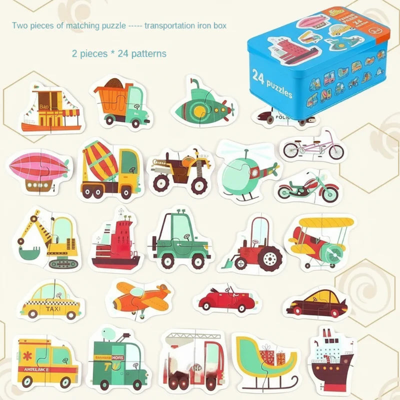 BrainBox – Nauka i zabawa – Drewniana układanka 3D