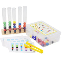 Thumbnail for Tube Clip Beads™ - Gra logiczna kolorowe kulki - Zabawka edukacyjna