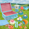 Tea Party Set – Słodki i szykowny – Zestaw zabawek piknikowych