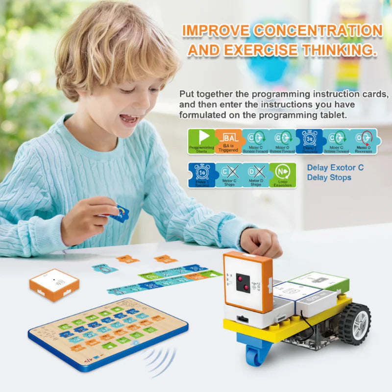 STEM Programming Blocks – Nauka programowania – zestaw klocków