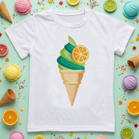 Thumbnail for Boys & Girls Summer Tee – Komfort i zabawa – koszulka dziecięca z zabawnym nadrukiem