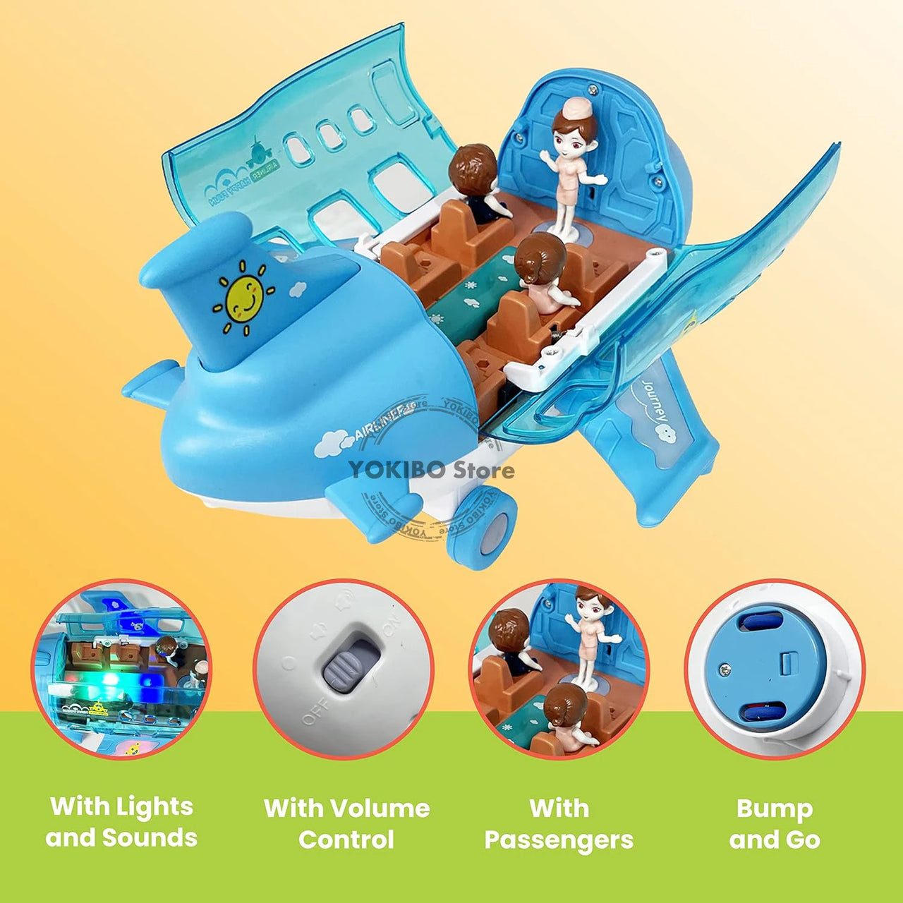 Pilot Pals Plane™ - Zabawkowy samolot - Zabawka edukacyjna