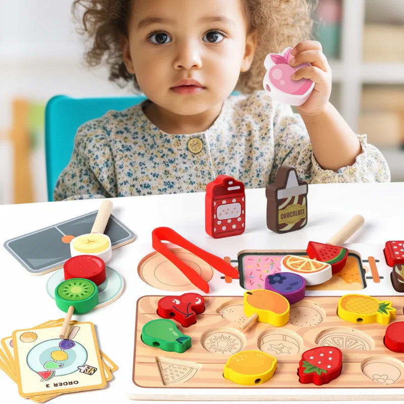HarvestPlay – Kreatywne i edukacyjne – Zestaw do sortowania owoców