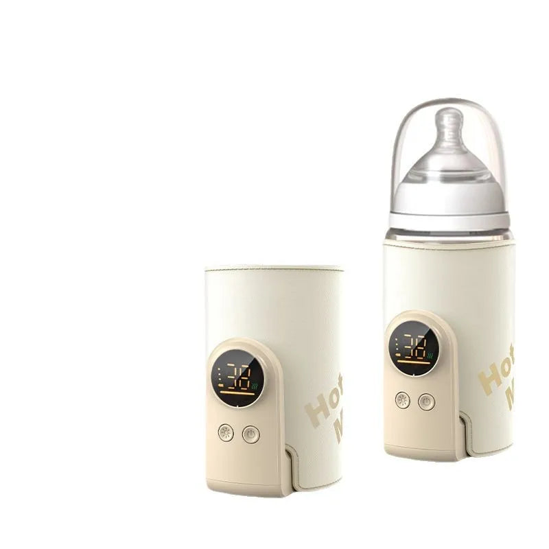 SmartBottle - Zawsze ciepły i gotowy - Bezprzewodowy podgrzewacz do mleka z możliwością ładowania