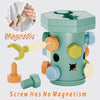 Magnet Toys™ - Kreatywność i umiejętności motoryczne - Zabawa Montessori w przesuwanie i wkręcanie