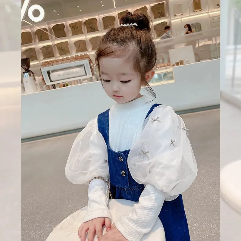 Mini Fashion™ - Dziecięce ogrodniczki - Spodnie na szelkach