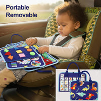 Thumbnail for 7-in-1 Busy Board – Motoryka i nauka – tablica z zadaniami