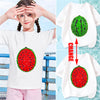 Mini Fashion™ - Koszulka z arbuzem - Dwustronne cekiny