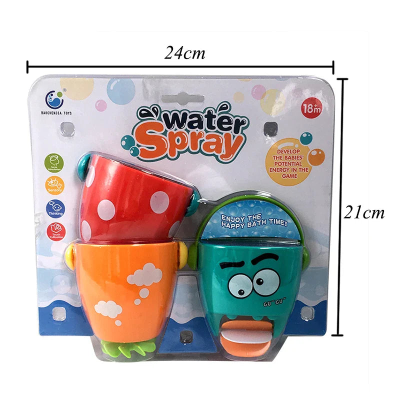 BathCups – Praktyczne i zabawne – kubki do nalewania Zabawki do kąpieli