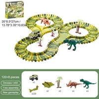Thumbnail for DinoRail™ - Tor wyścigowy dla dinozaurów - Kreatywna zabawka