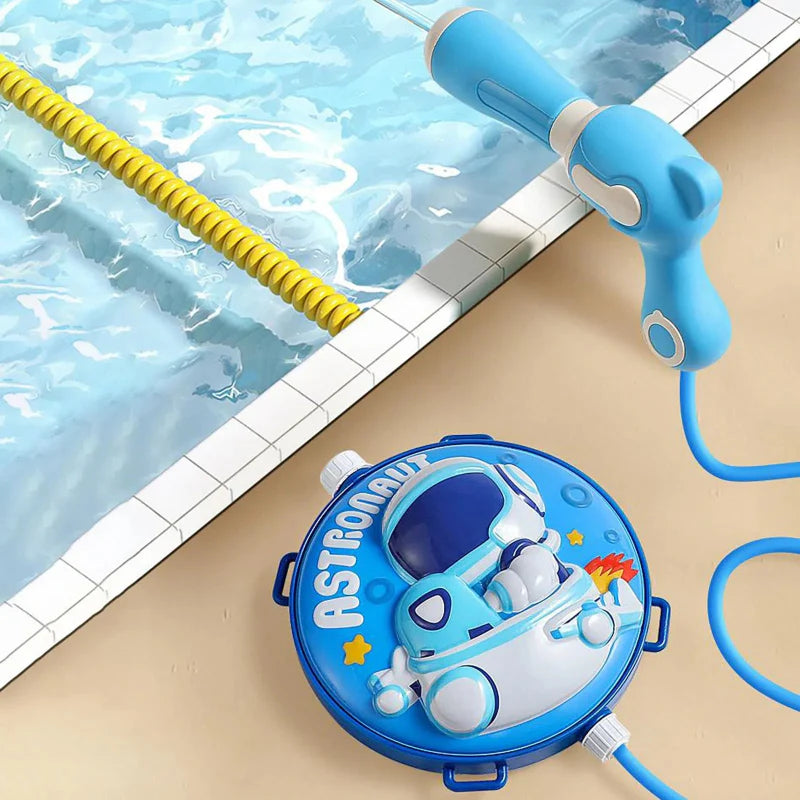 Kids Water Blaster – Zabawowy i praktyczny – plecak z pistoletem na wodę