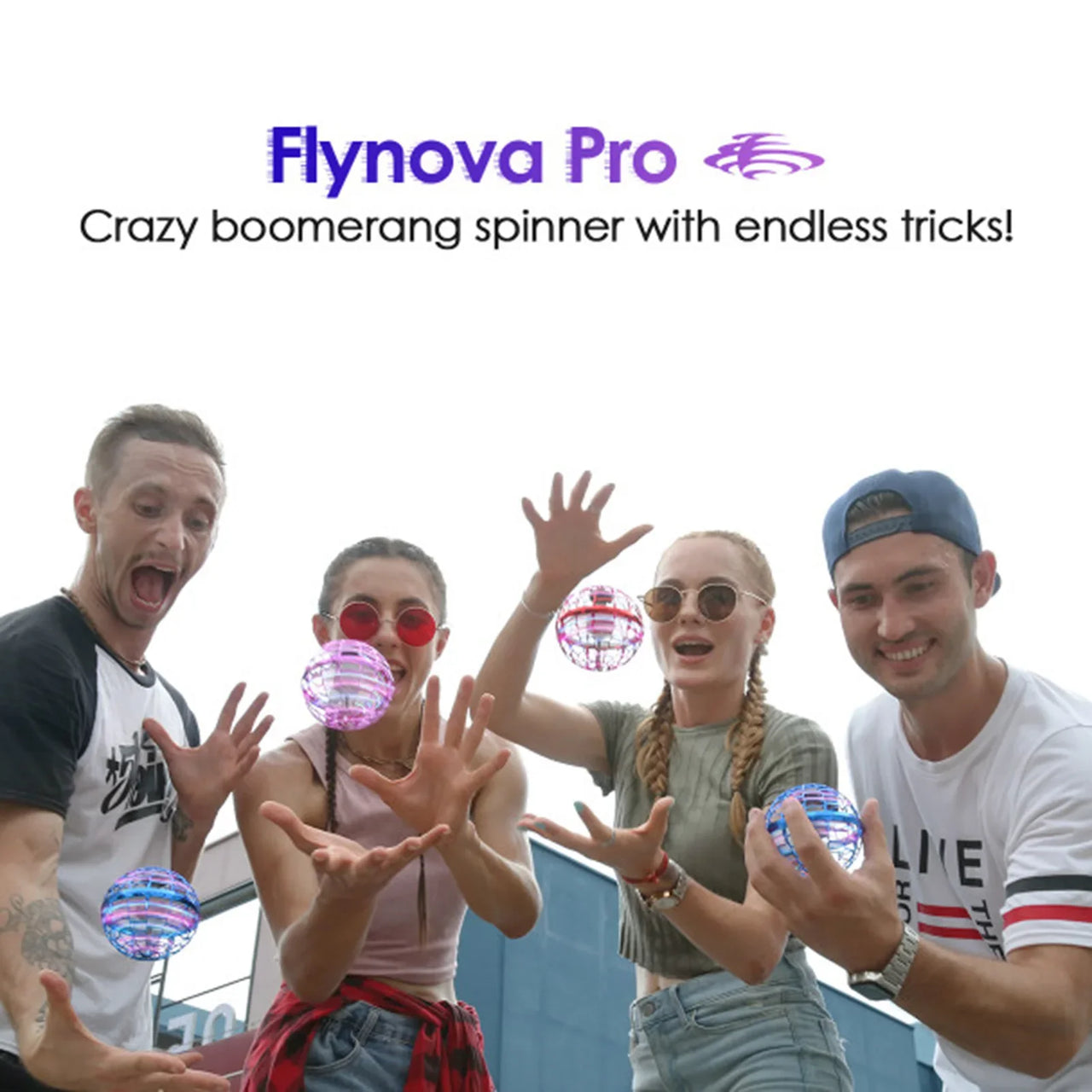 Flynova - Magiczne i pełne przygód – latająca piłka bumerang