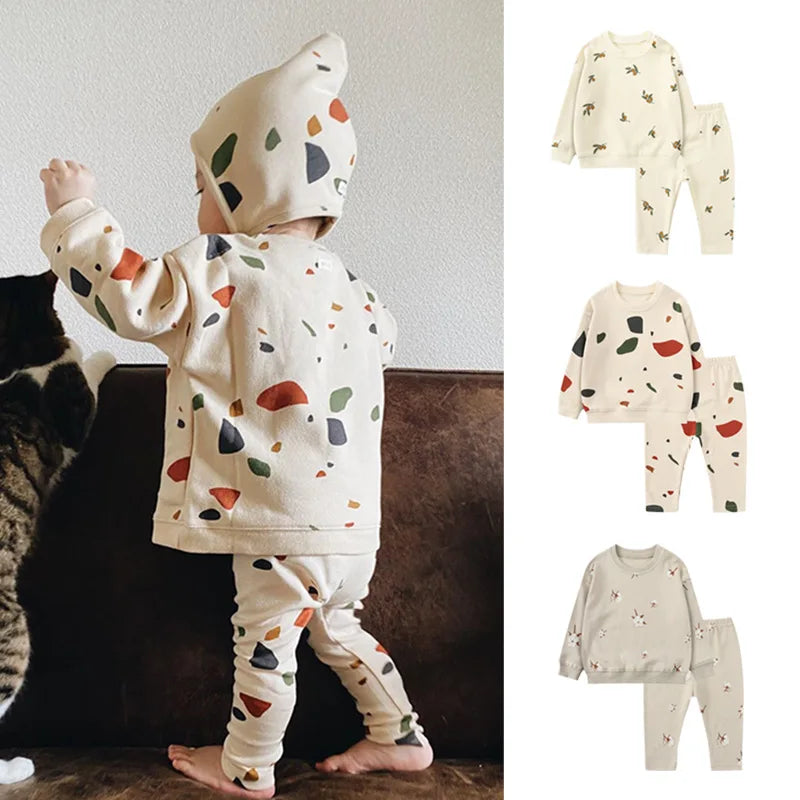 Mini Fashion™ - Dziecięcy zestaw piżamowy - Odzież dla dzieci
