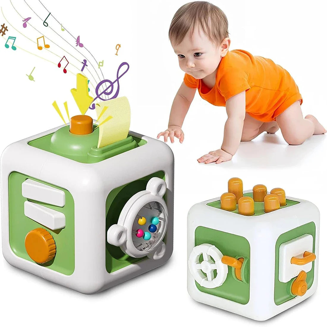 Cube Senses Toy™ - Nauka i zabawa - zabawki Cube Sense