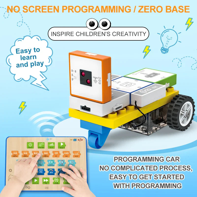STEM Programming Blocks – Nauka programowania – zestaw klocków
