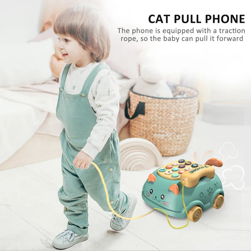 Musical Baby Phone™ - Muzyczny telefon - Zabawka sensoryczna