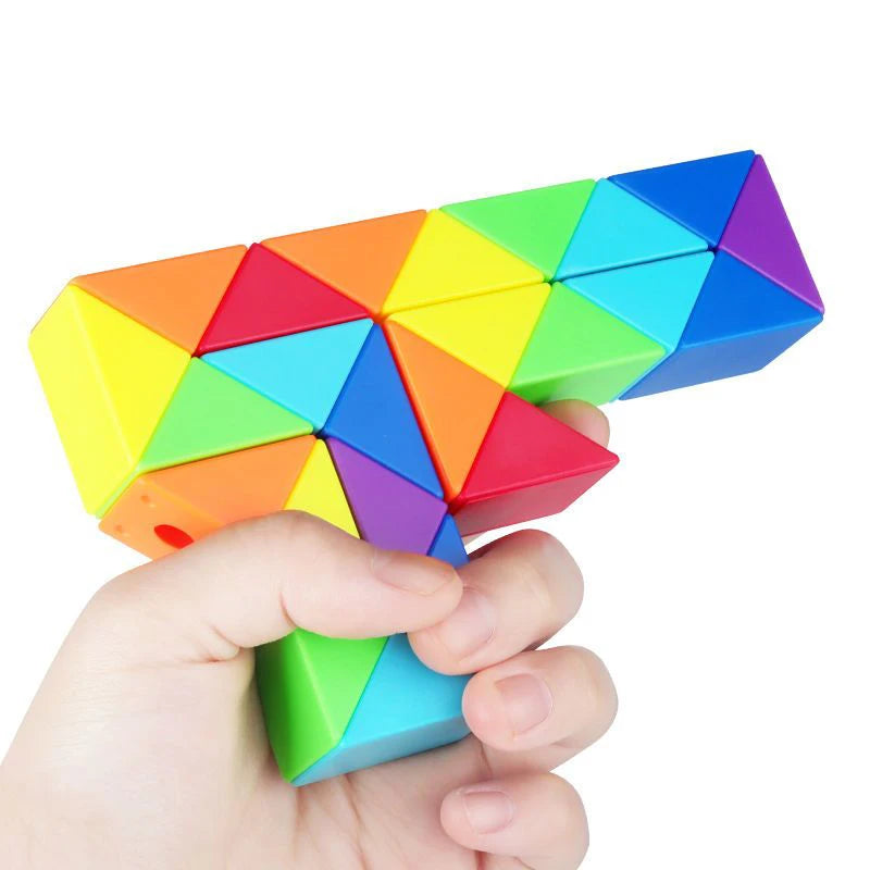 Rainbow Twister™ - Tęczowa układanka - Edukacyjna zabawka sensoryczna