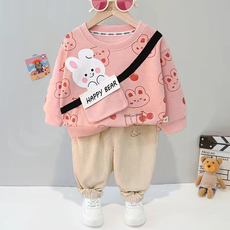 Mini Fashion™ - Zestaw ubrań dla dziewczynek - Odzież dziecięca