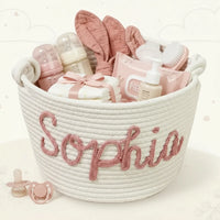 Thumbnail for CuddleBasket – Urocze i osobiste – spersonalizowany kosz na pieluchy