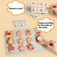 Thumbnail for TinyKitchen – Kreatywne i zabawne – Drewniane ciasteczka do sortowania