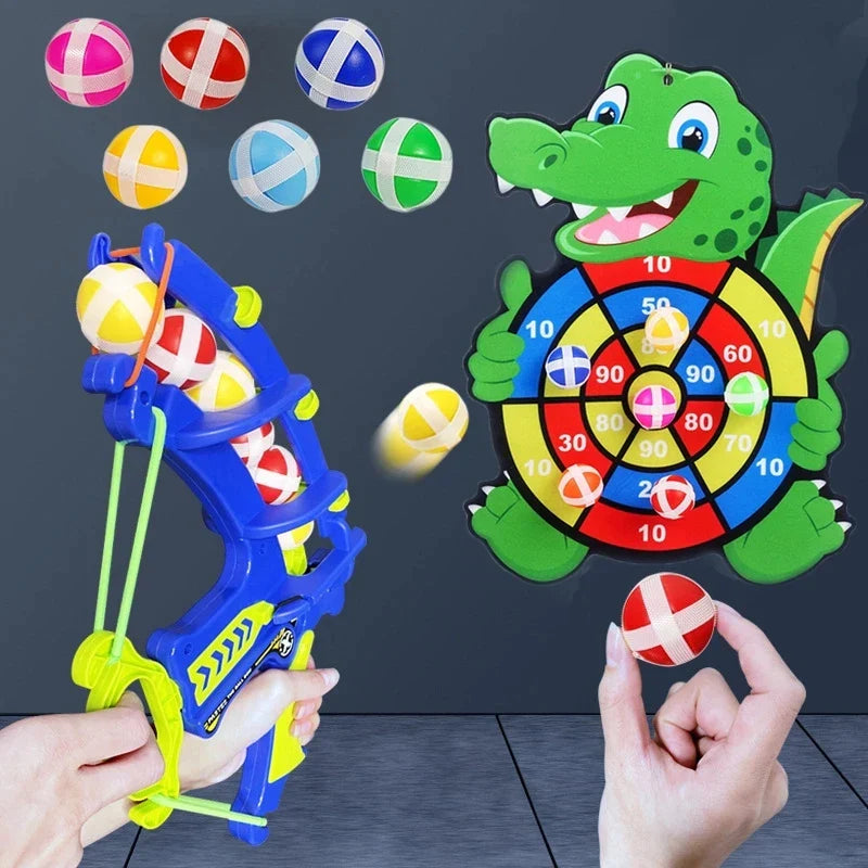 Sticky Ball Shooting Game – Aktywny i interaktywny – zestaw do gry w rzutki