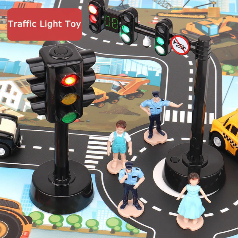 RoadBuddy – Bezpieczne i zabawne – zabawka „Regulator ruchu”