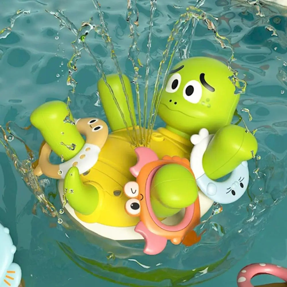 Water Turtle™ – Zabawa w kąpieli - fontanna z żółwiem