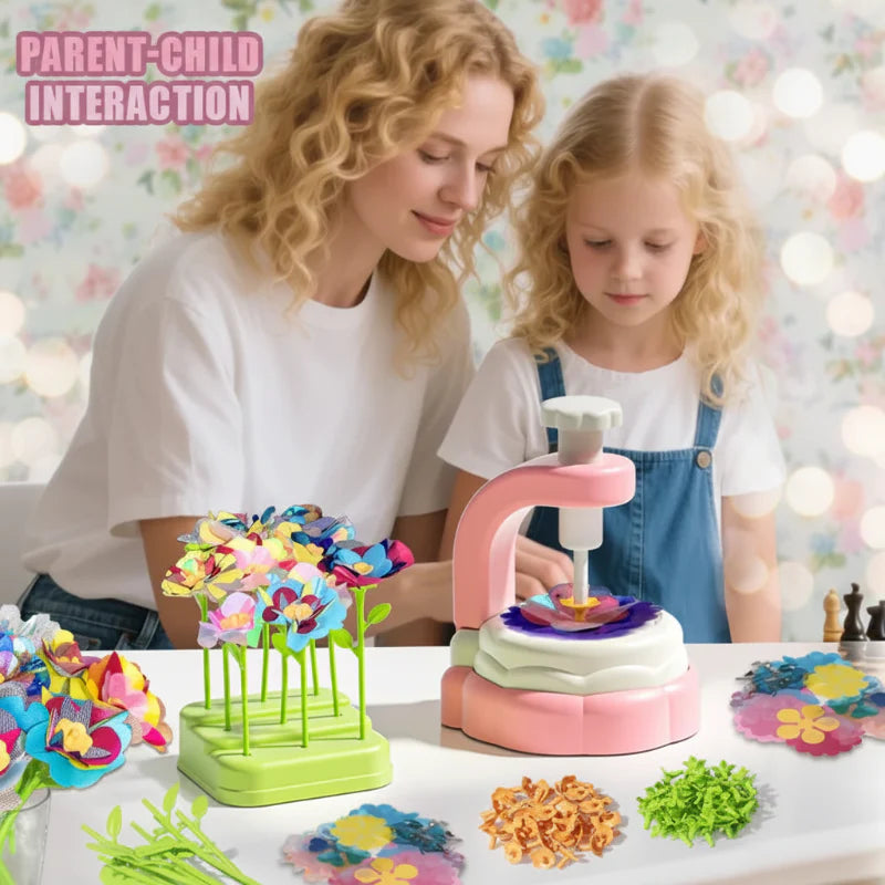 DIY Flower Bouquet Toy – Kreatywny i interaktywny – zestaw do tworzenia kompozycji kwiatowych