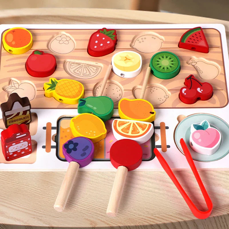 HarvestPlay – Kreatywne i edukacyjne – Zestaw do sortowania owoców