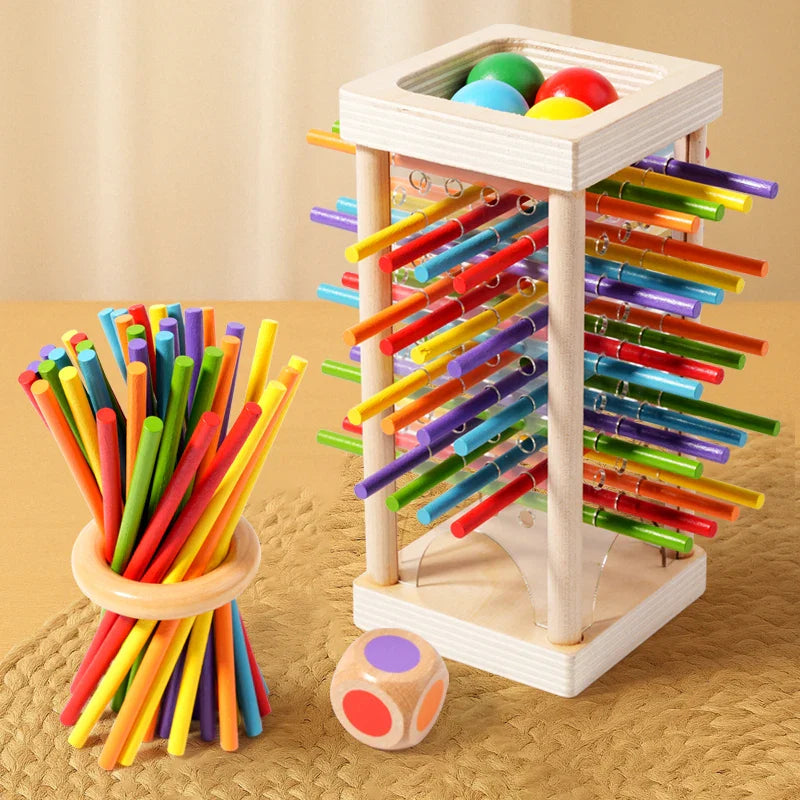 Wooden Stick Battle Game – Myślenie i interakcja – strategiczna gra planszowa