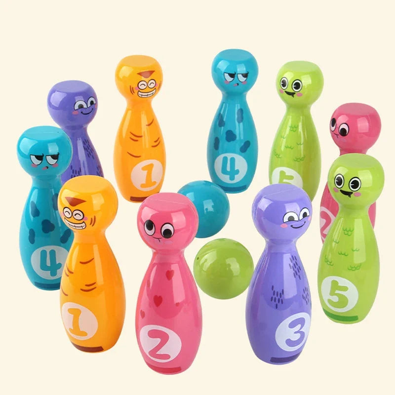Bowling Game Set - Kolorowy i zabawny – zestaw do gry w kręgle