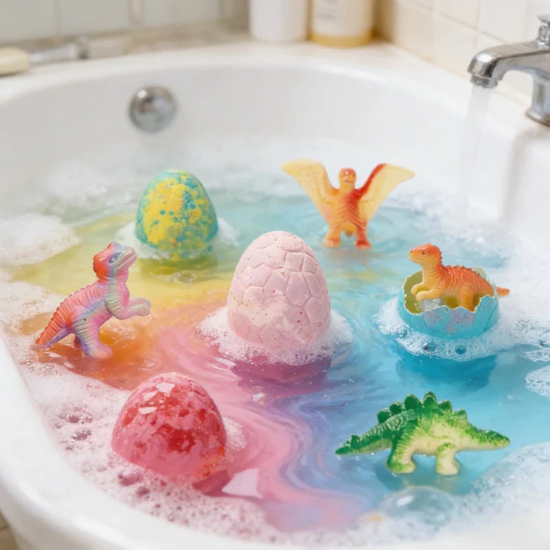 Surprise Bath Bomb – Zabawna i pielęgnacyjna – musująca kula do kąpieli