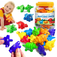Thumbnail for Matching Dino's – Zabawna i pouczająca - gra Dino z alfabetem i cyframi
