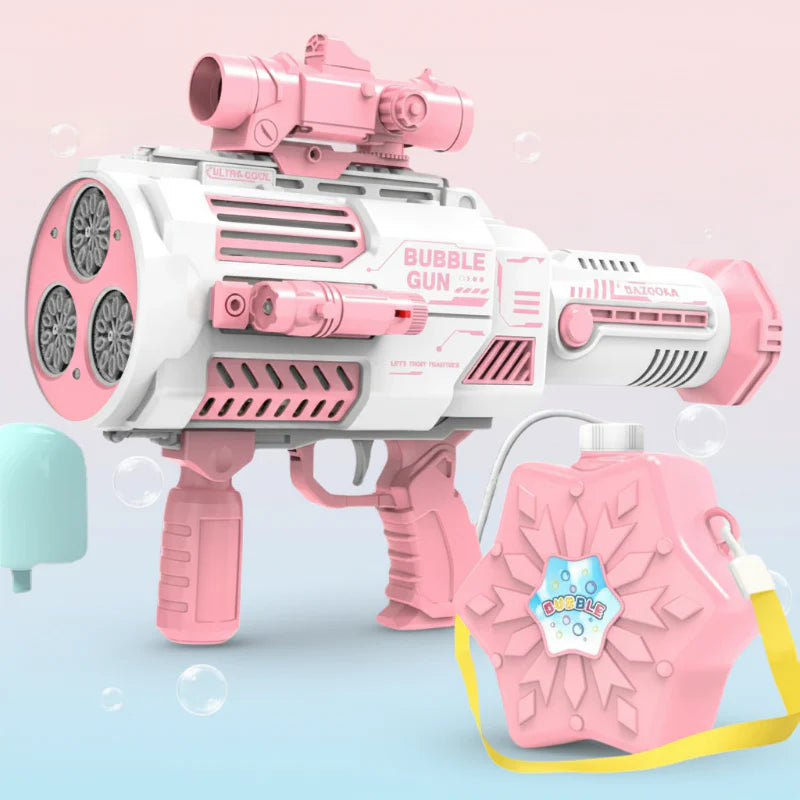 Light Up Bubble Gun – Zabawa i muzyka – pistolet do baniek mydlanych