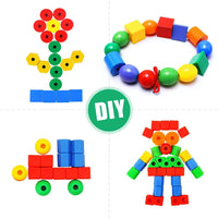 Thumbnail for Rainbow Lacing Beads™ – Kolorowe koraliki do nawlekania - Kreatywność