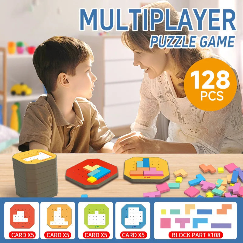 Tangram Puzzle™ - Łamacz mózgów - Myśl Puzzle