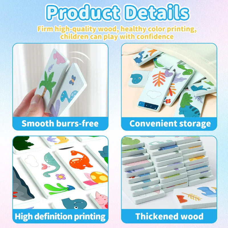 DinoDomino – Najfajniejsza gra towarzyska! – Dino Domino