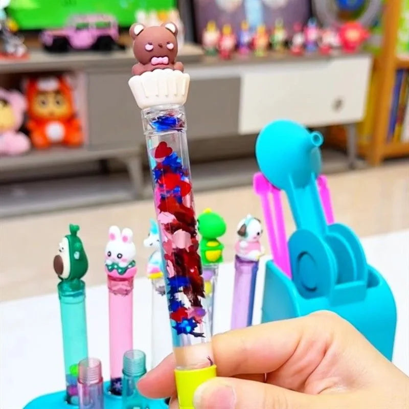 DIY Sand Art Pen – Kreatywne i edukacyjne – zestaw do tworzenia długopisów