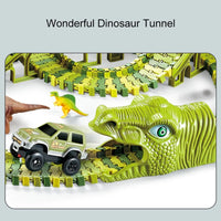 Thumbnail for DinoRail™ - Tor wyścigowy dla dinozaurów - Kreatywna zabawka
