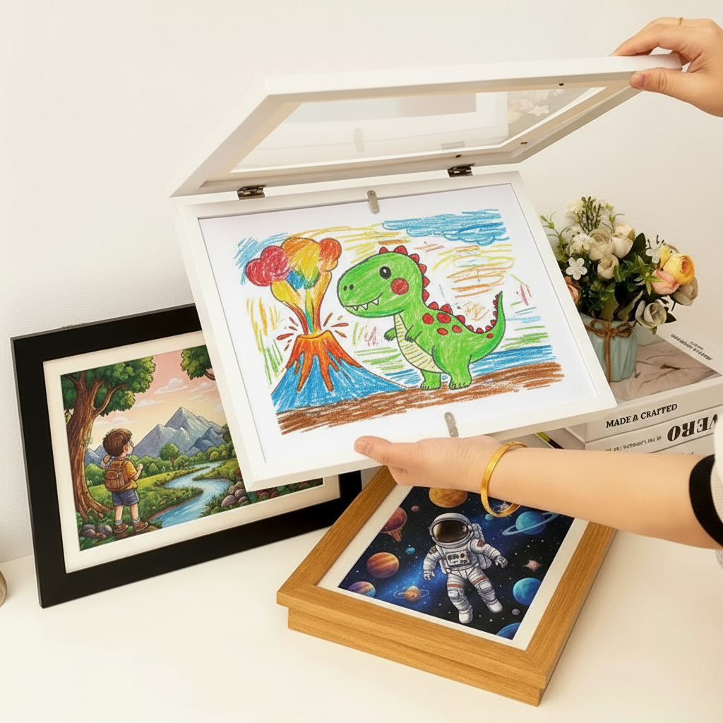 LittleGallery – Zabawne i edukacyjne – ramka na obrazek A4