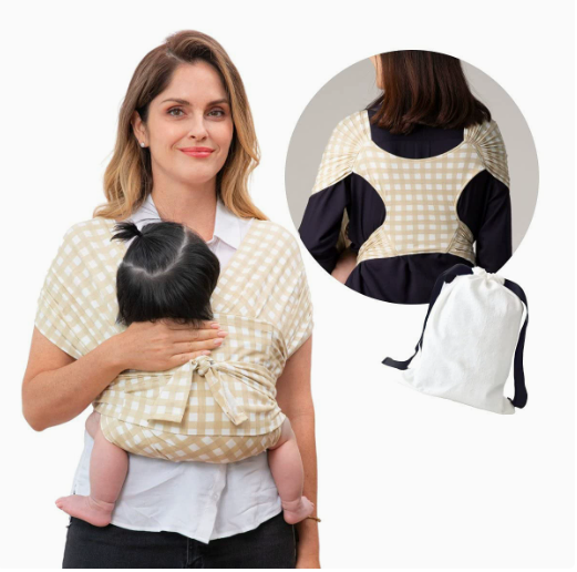 SoftNest - Wygodny, oddychający i bezpieczny – ergonomiczny chusta do noszenia dzieci
