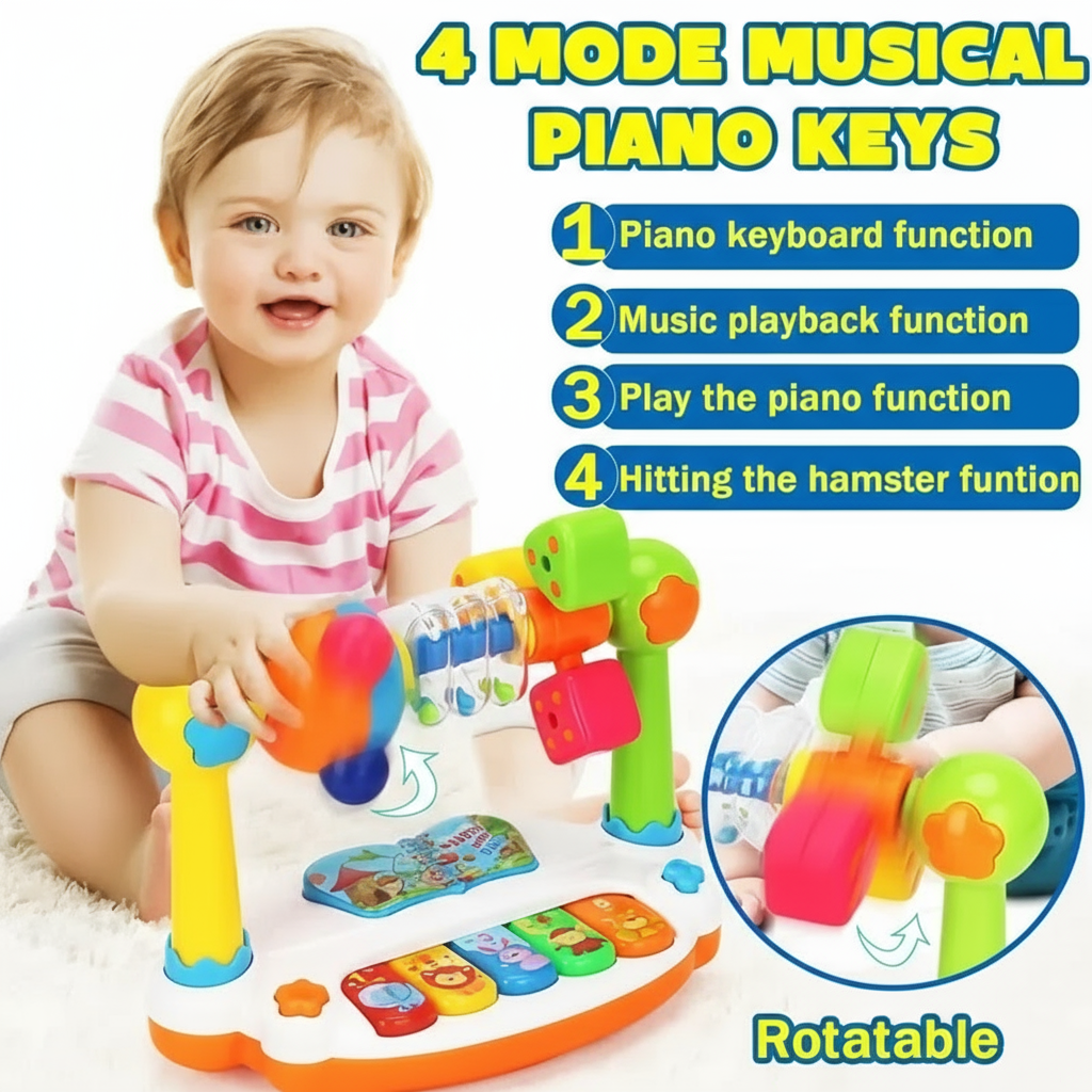 Images Smartsound SmartSound – Muzyka i światło – obrotowe pianinko dla dzieci – Mój mały ...