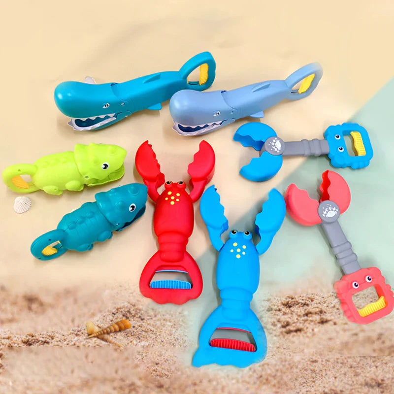 Beach Claw Toy™ – Scribble Lobster - Rekin chwytający piasek