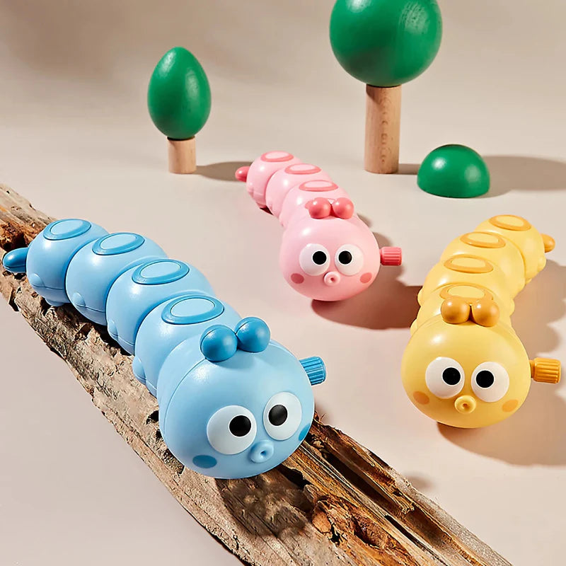 Wind-Up Caterpillar – Zabawne i ruchome – zabawki do raczkowania