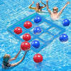 Pool Tic Tac Toe – Kolorowy i zabawny - zestaw do zabawy z basenem Four in a Row