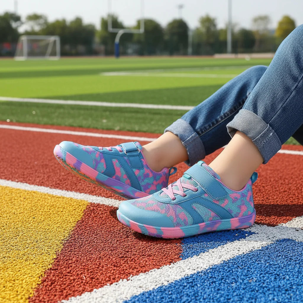 RunCoast – Świeże i elastyczne – antypoślizgowe buty dla dzieci Barefoot