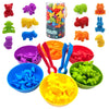 Rainbow Teddy Bears Toys™ - Edukacyjne i kreatywne - tęczowe misie do liczenia