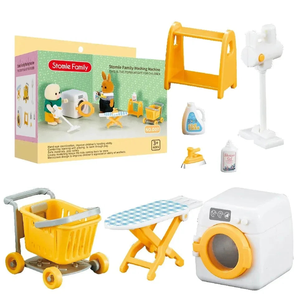 Mini Washing Machine Set™ - Zabawa i edukacja - zabawny zestaw mini podkładek