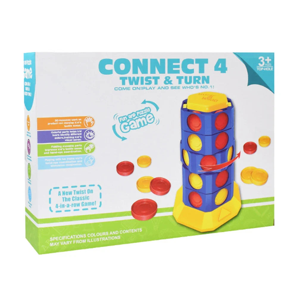 3D Connect 4™ - Cztery w rzędzie - Gra logiczna dla dzieci