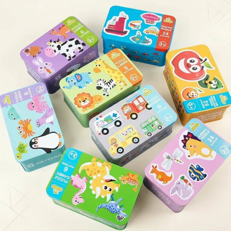 BrainBox – Nauka i zabawa – Drewniana układanka 3D